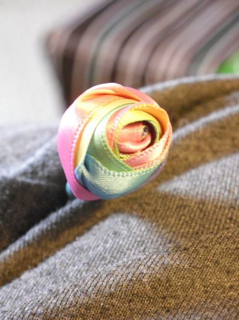 Some NYE Crafting- Pretty Little Rainbow Rosebud