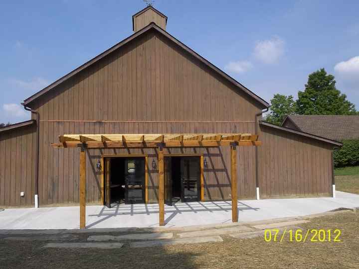 Reception hall too small...