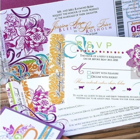 Do your invitations match the theme or vibe you are going for??