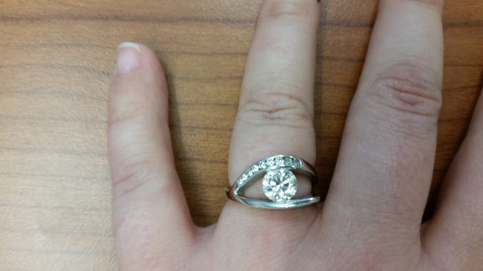 Wedding band for unusually-shaped engagement ring?