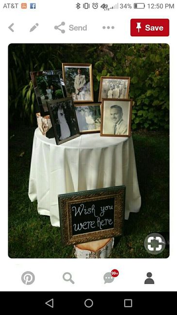 Memorial Table: What did you include? 3