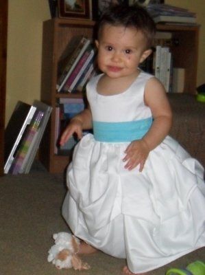 My adorable flower girl!!!!