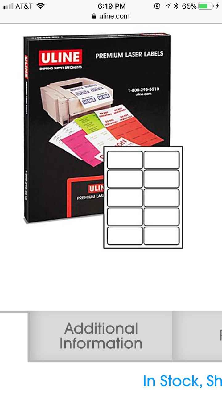  Wedding invite addresses - 1