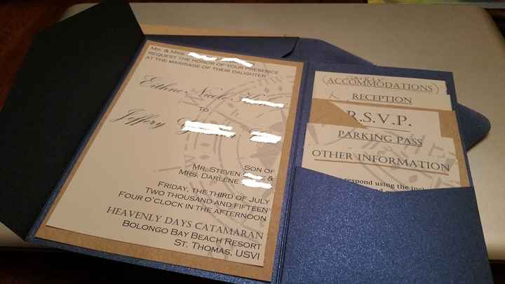 SHOW ME YOUR : Wedding Invitations / RSVP Cards!