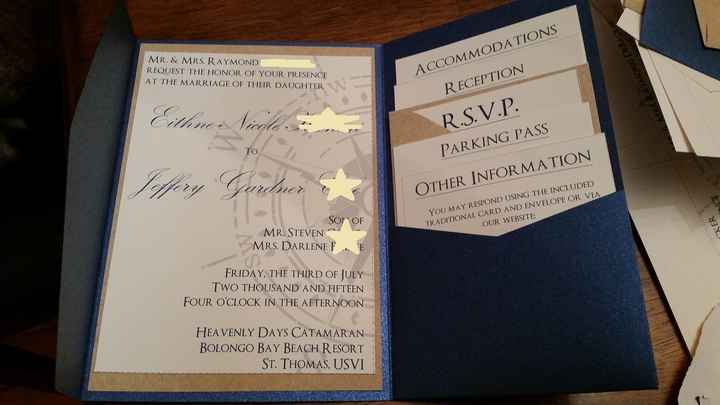 productive snow day - final invites!