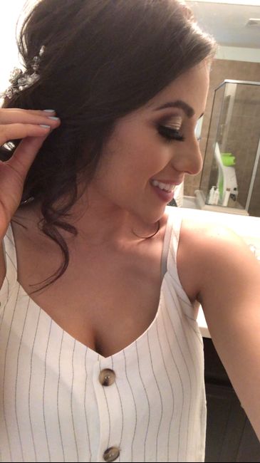 Hair and makeup trial! 2