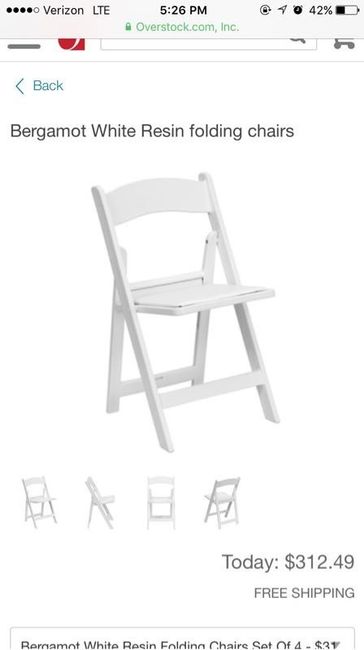 Renting chairs or chair covers? Help!