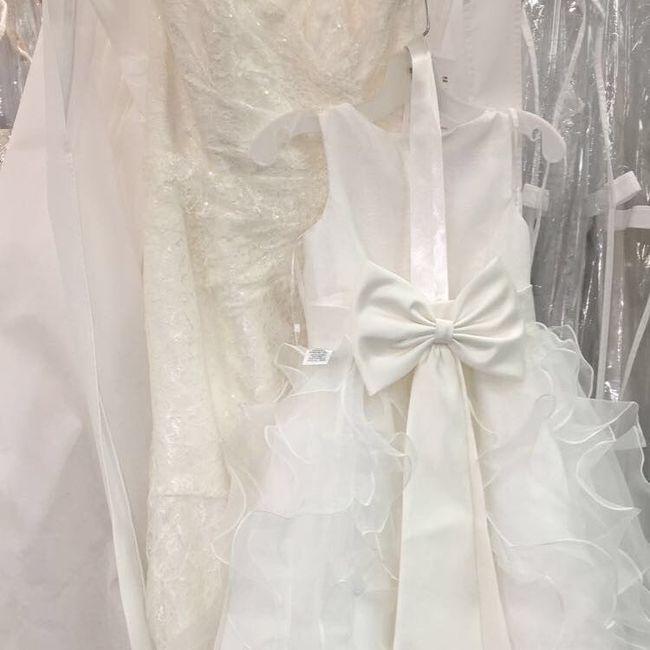 Flower girl dresses are in!!!