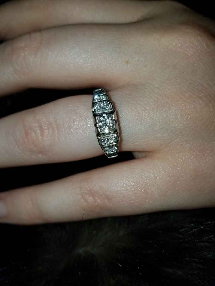 Let's see your engagement rings