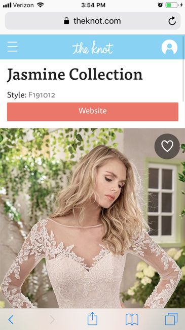 Did you try on a dress you know you can't afford? 1