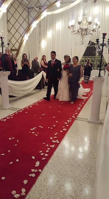 Veil and cape?