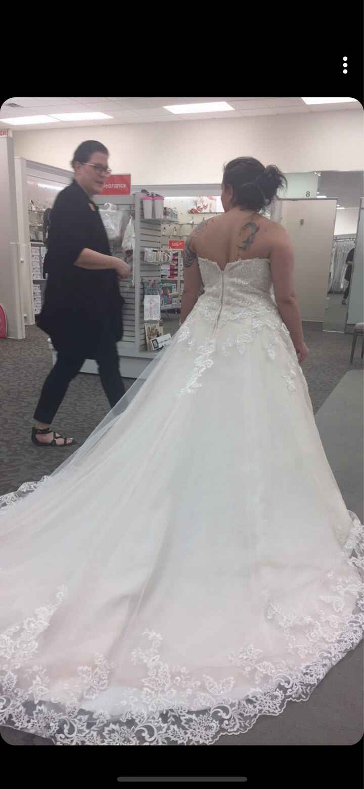 Is my veil too long for my dress? - 1