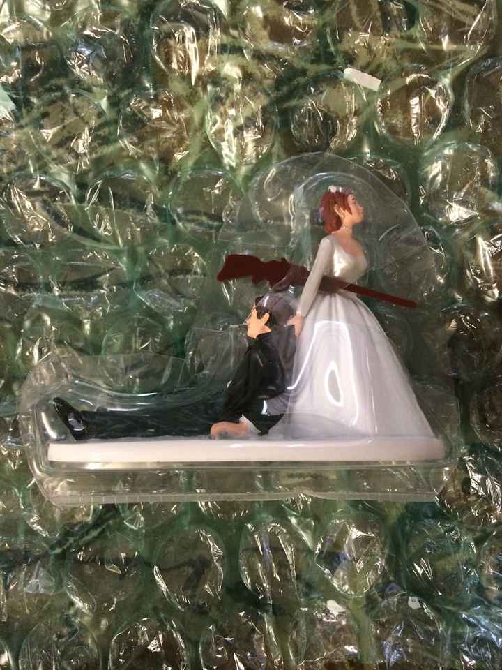 Personalized Cake Topper! What's your splurge item?