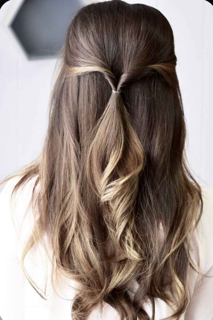 Simple bridal ponytail options for hair that won't hold a curl, please! 11