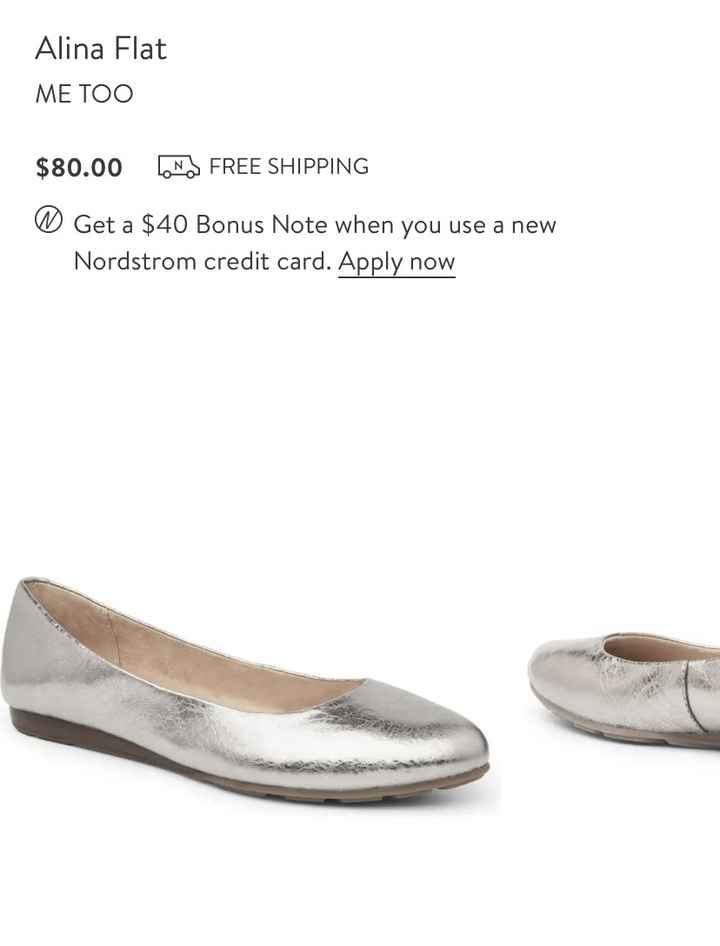 What shoe would go best with a silver dress?? 10
