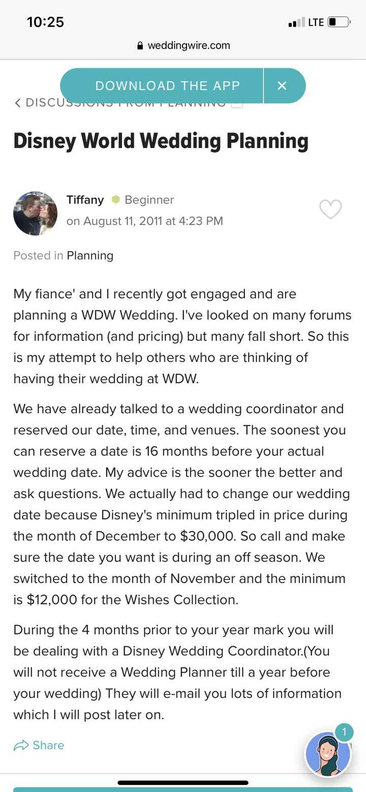 How Much Does a Disney Wedding Cost? 2