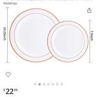 Plastic disposable plates? - 1