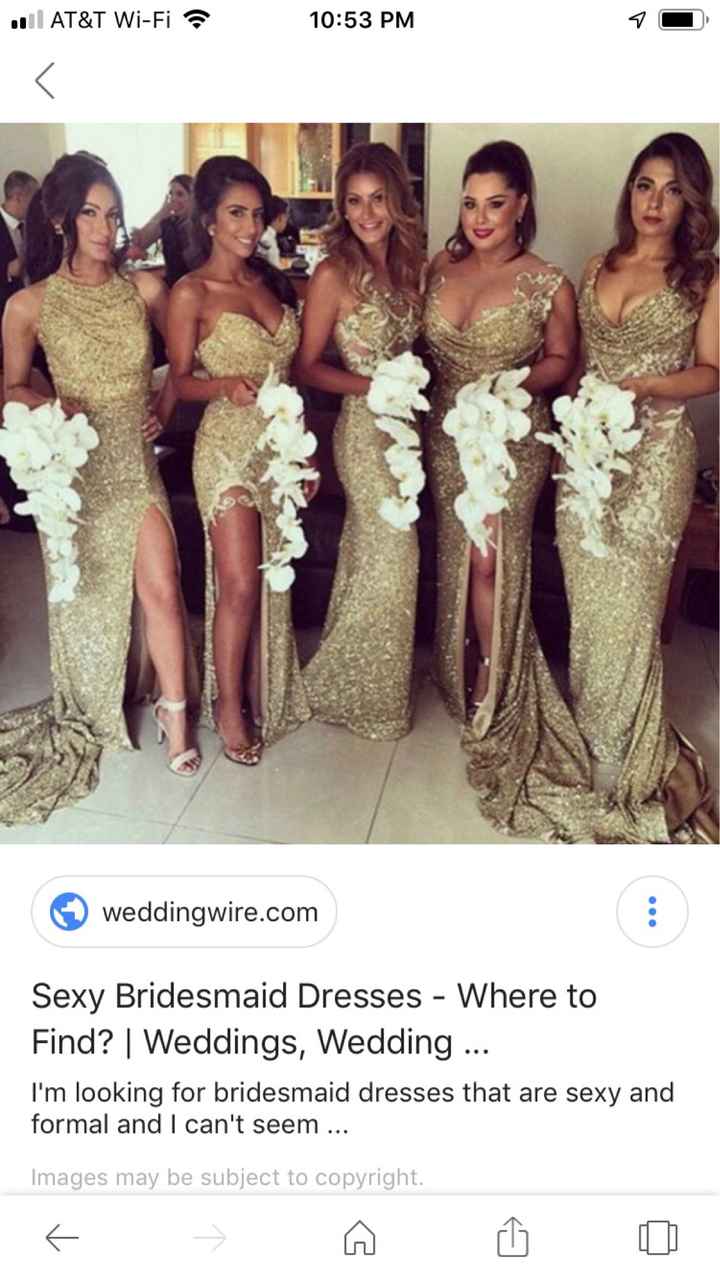 Sexy bridesmaid dresses - 2