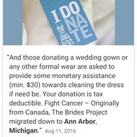  Donating my wedding dress - 1
