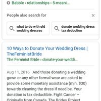  Donating my wedding dress - 2