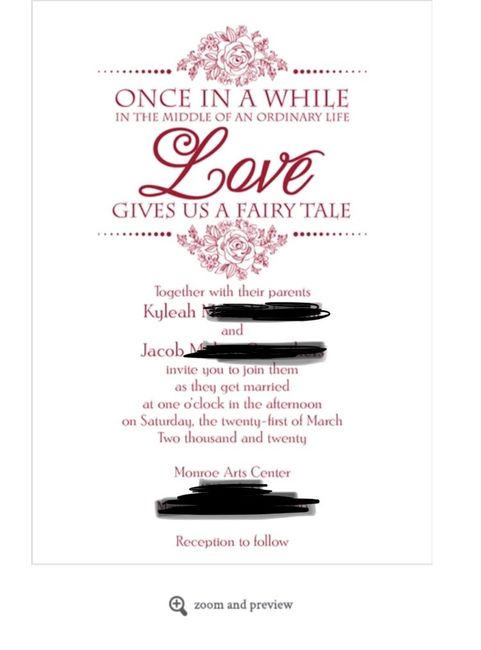 Invitation