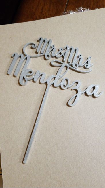 Cake topper - 1
