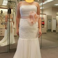 Tried on some dresses last weekend...