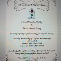 First draft invitations yay!!! - 1