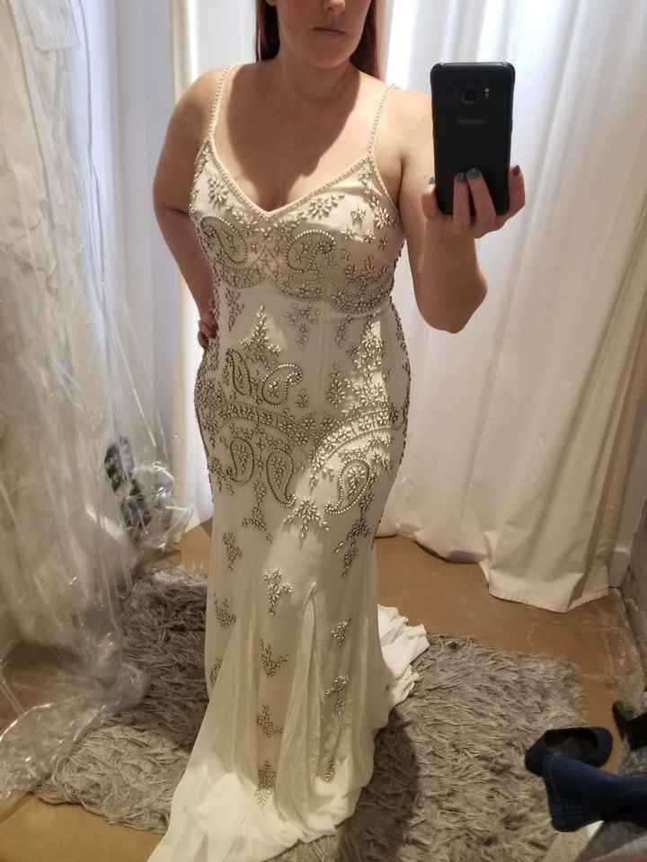 Gatsby Wedding Dress - 1