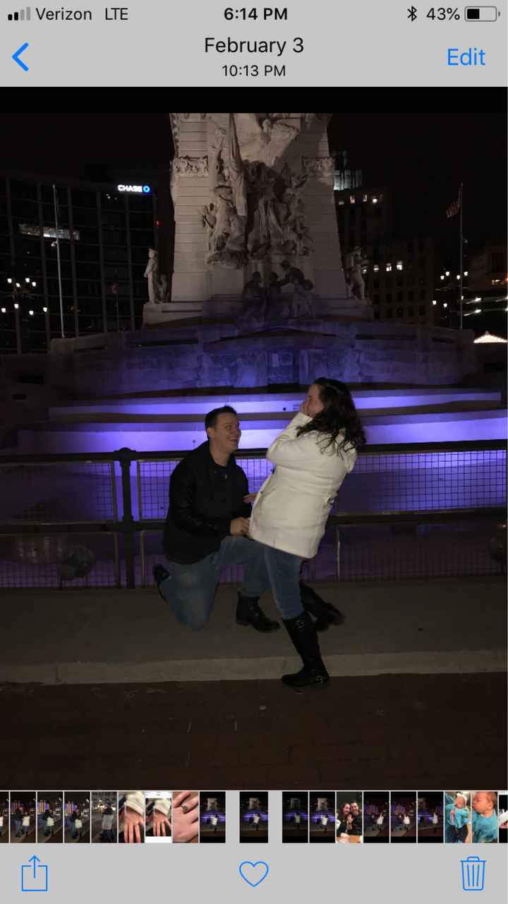Was your proposal caught on camera? Share your proposal pic! - 1