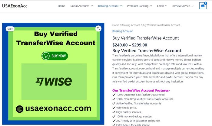 Buy Verified TransferWise Account