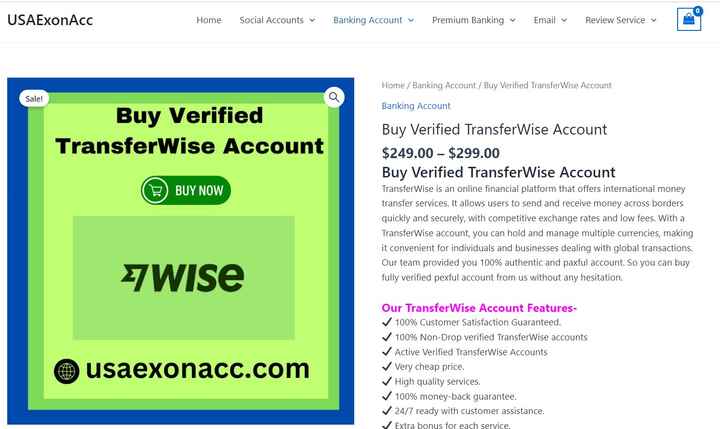 Buy Verified TransferWise Account