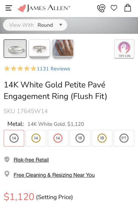 Which one is more expensive? White gold or platinum? - 1