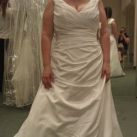 Got my dress....and flower girl dresses..*PICS*