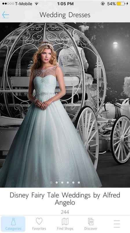Blue Wedding Dress