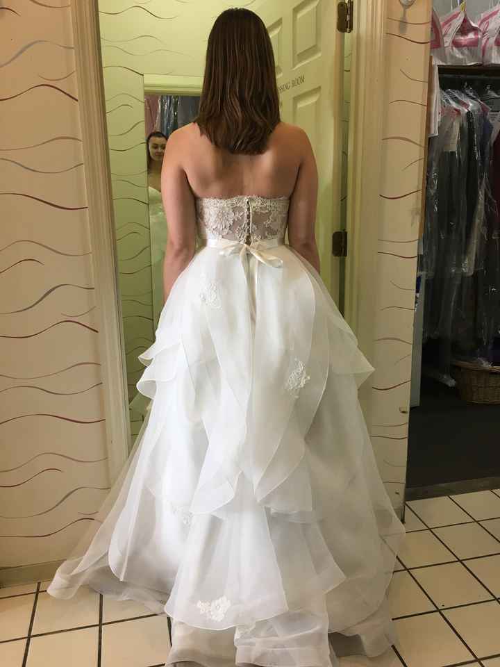 Bustle down the aisle?!