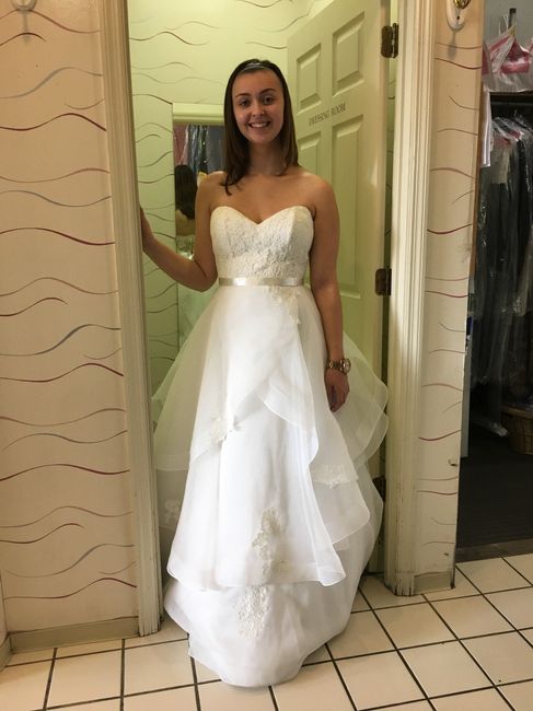 Bustle down the aisle?!