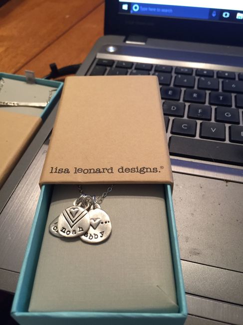 My bridesmaids gifts