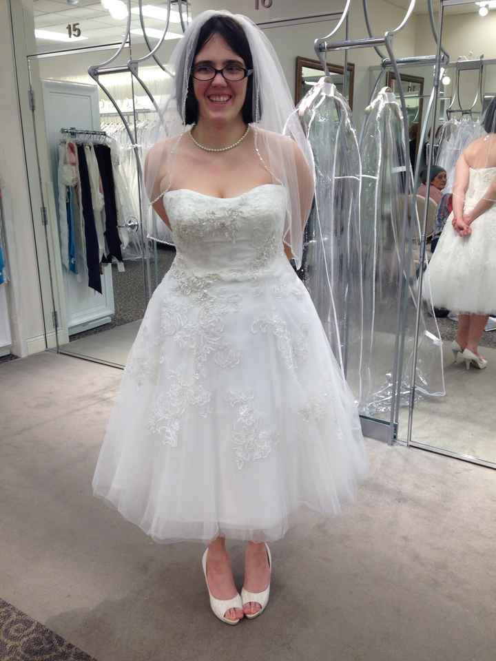 Spin-off! Show me your David's Bridal gowns!