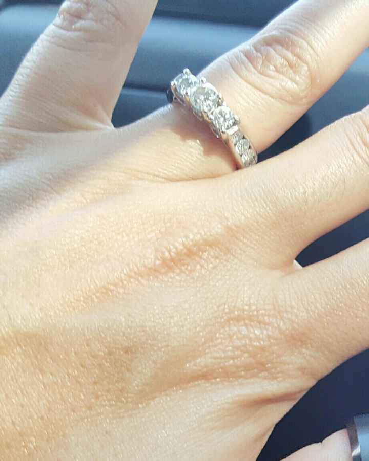 Show me your three stone rings!