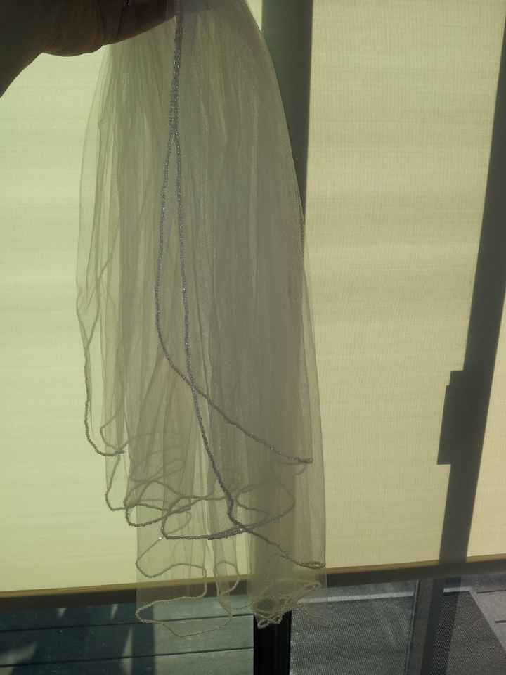 Got my veil!
