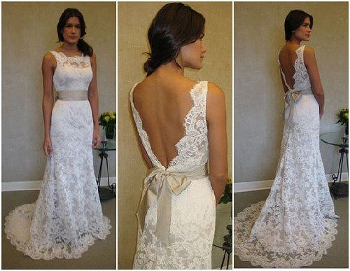 Using Old Wedding Dress...TOO small!!