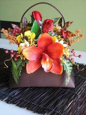 clutches instead of flowers? Opinions please!