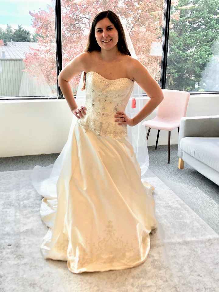 Bridesmaid Attire - maid & matron of honor stand out - 2