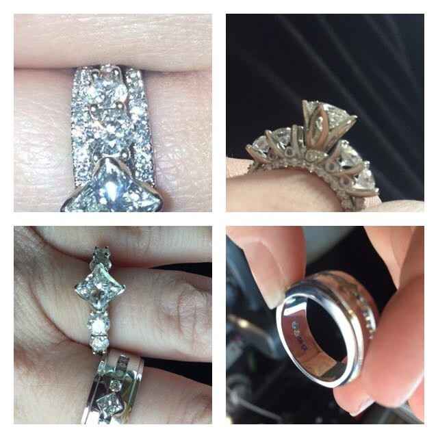 Let's see those rings! And for the Mrs lets see the bands with it ! I LOVE seeing everyone's bling:)