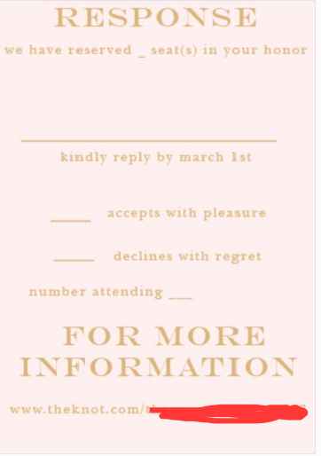 This is the RSVP