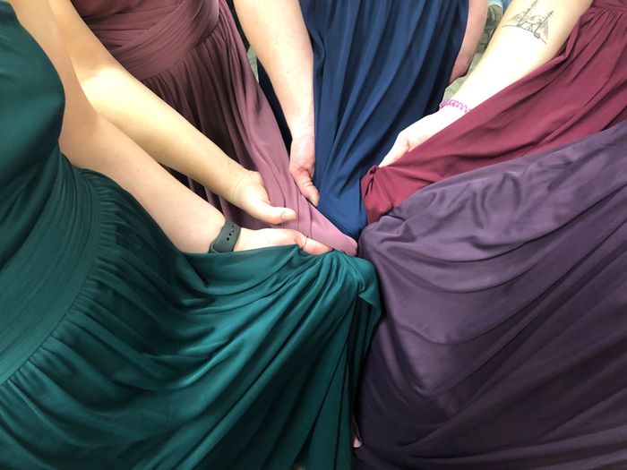 Bridesmaids in Different Colors? - 1