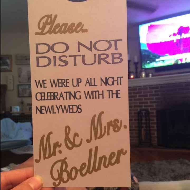 DIY Door hangers. Thoughts?!