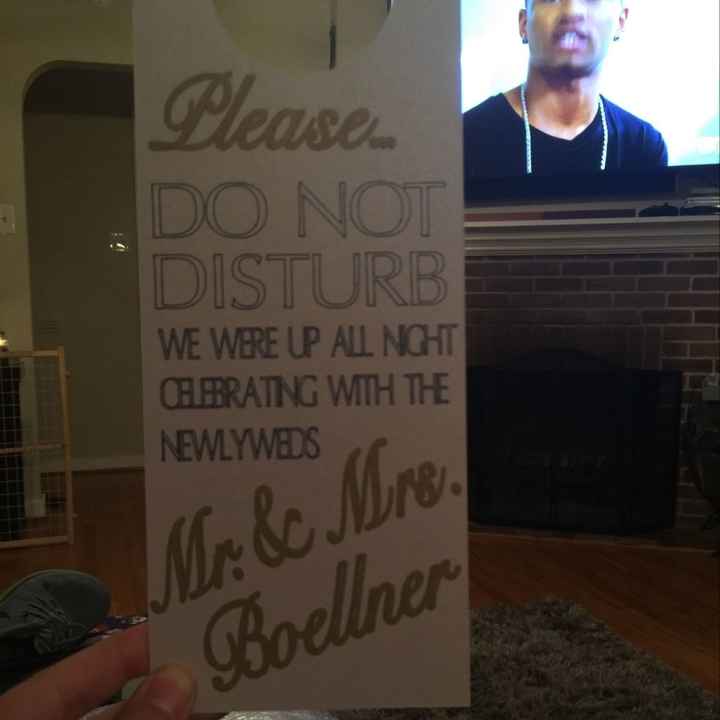 DIY Door hangers. Thoughts?!