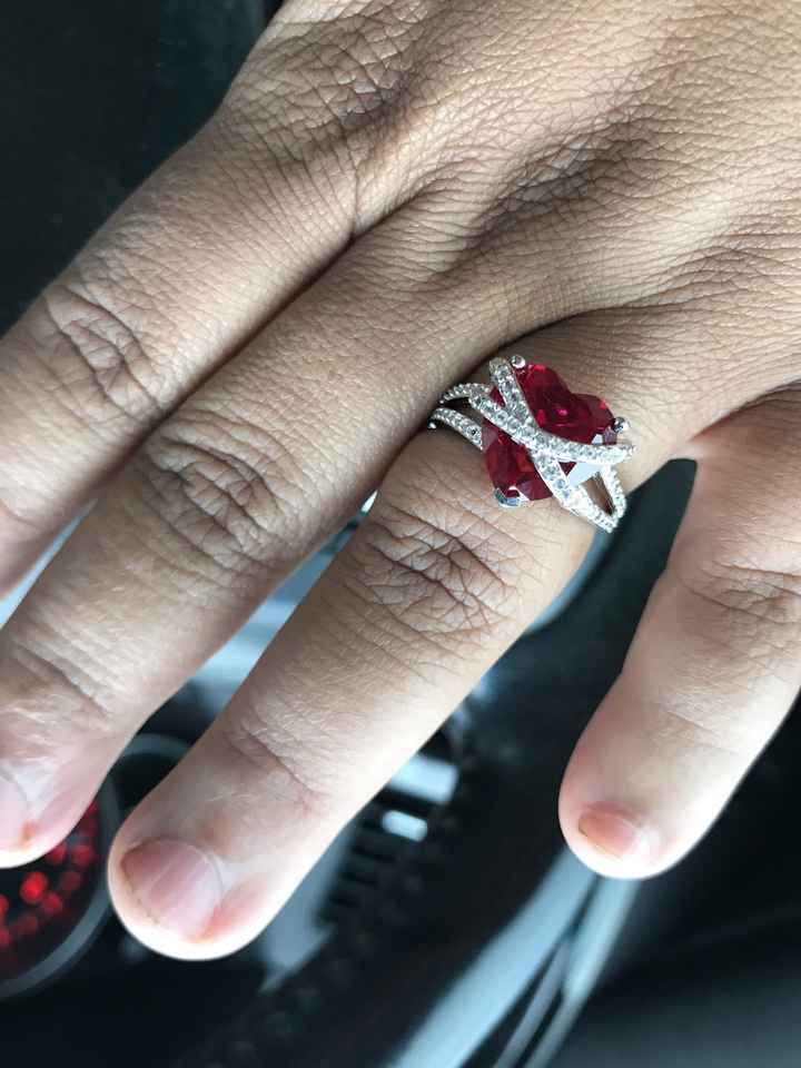 Uhmm he Got me another ring